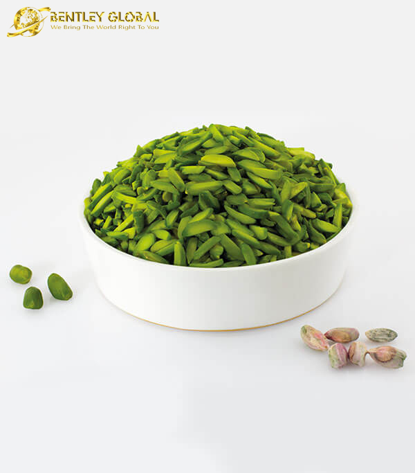 Green Pistachio kernel Slivered